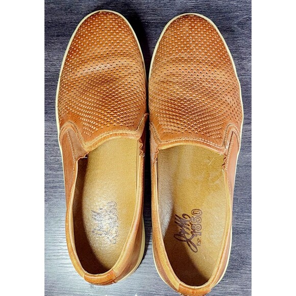 Johnston & Murphy Kinnon Perfed Jogger Oxford - Tan Leather Size 10.5M D17 main image 5